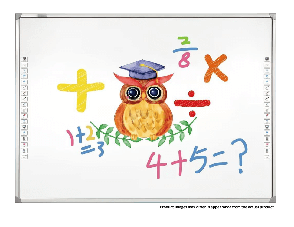 image of picture of an owl wearing a graduation hat Promark's Interactive Whiteboard
