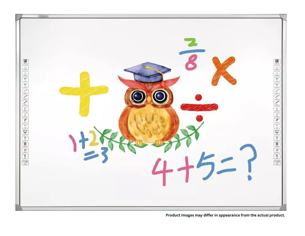 image of picture of an owl wearing a graduation hat Promark's Interactive Whiteboard