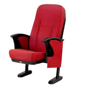 image of red colour chair