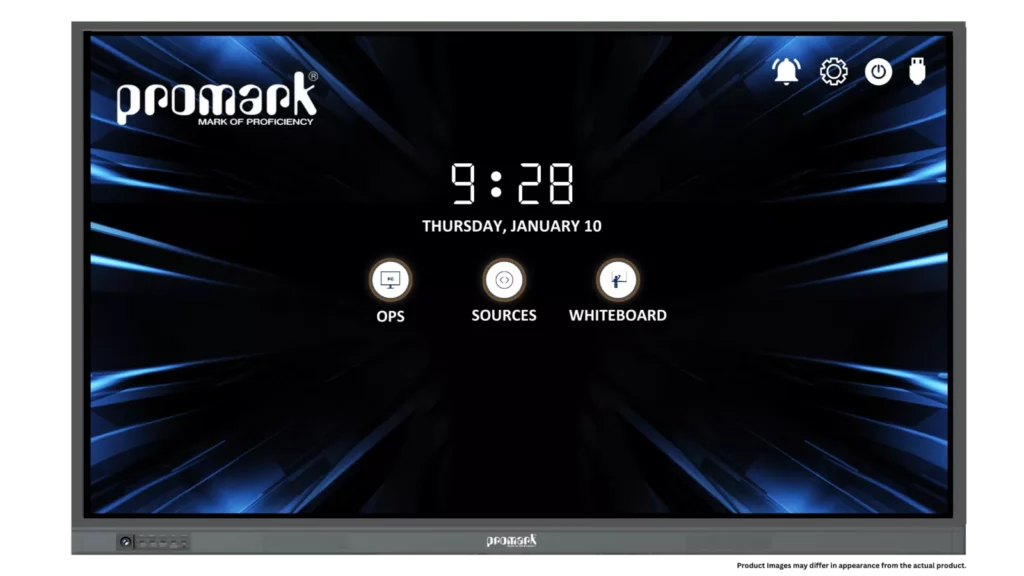 Promark's Interactive flat panel Display