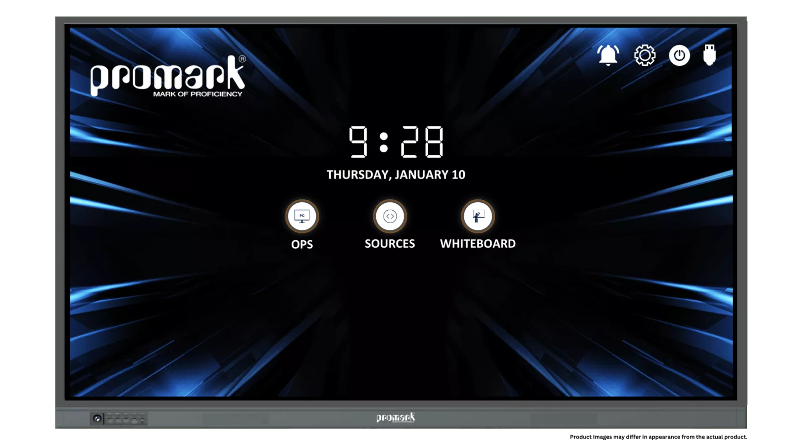 Promark's Interactive flat panel Display