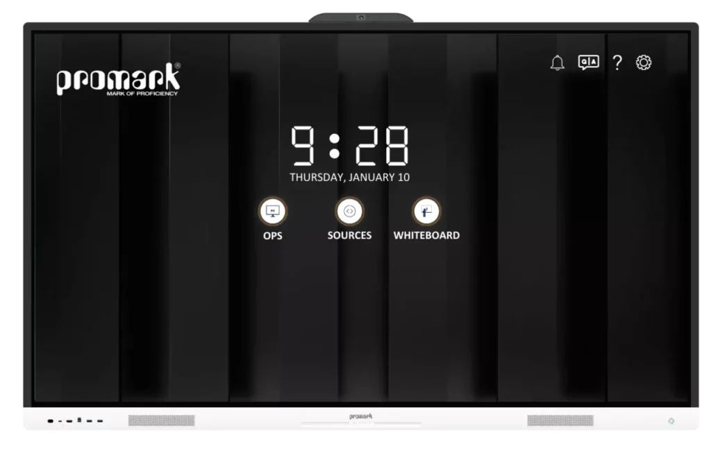 Image of Promark's MR Series Interactive Flat Panel Display