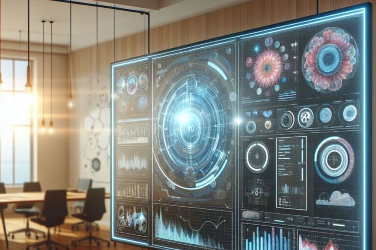 interactive flat panel display in Business Performance