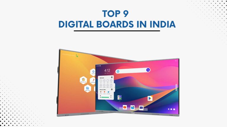 Digital boards image with written Top 9 Digital Boards in India